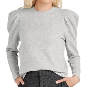 Who What Wear LIMITED EDITION Crewneck Pullover Puff Long Sleeve Sweater